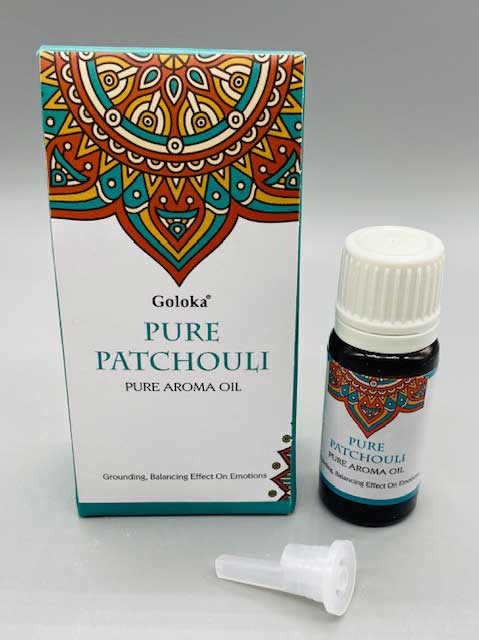 10ml Pure Patchouli Goloka Pure Aroma Oil